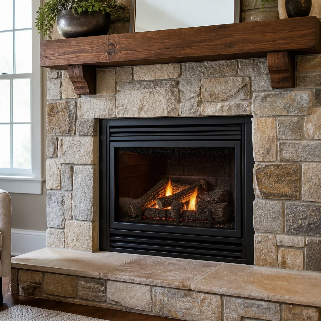 Gas fireplace service